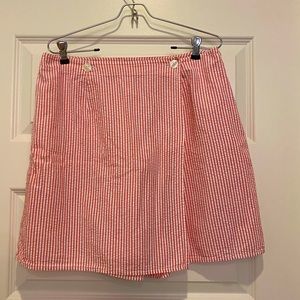 Vintage Lizsport Red Gingham Skort